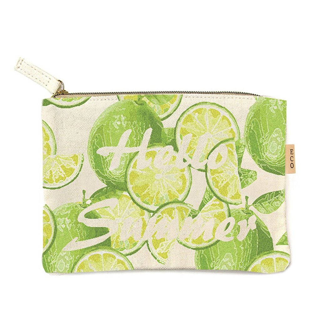 LOF Hello Summer Lime Theme Cosmetic Coin Purse
